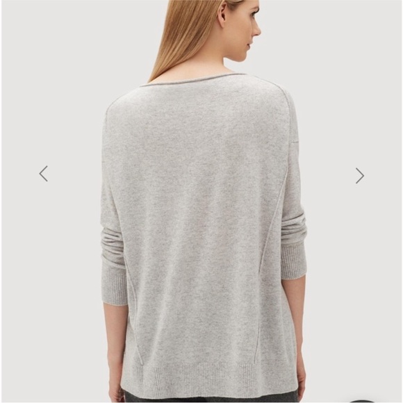 Lafayette 148 100% Cashmere Bateau Neck Long Sleeve Pullover Sweater Size XL - Picture 2 of 8